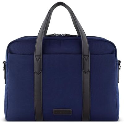 Bugatti Maro Herren-Aktentasche aus Polyester, Business-Tasche mit Laptopfach ca. 15 Bugatti Maro Herren-Aktentasche aus Polyester, Business-Tasche mit Laptopfach ca. 15