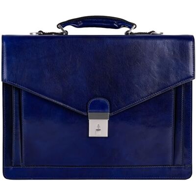 Time Resistance Aktentasche für Herren, 100% Leder – handgefertigt in Italien – Arbeitstasche – Laptoptasche – Businesstasche Time Resistance Aktentasche für Herren, 100% Leder – handgefertigt in Italien – Arbeitstasche – Laptoptasche – Businesstasche