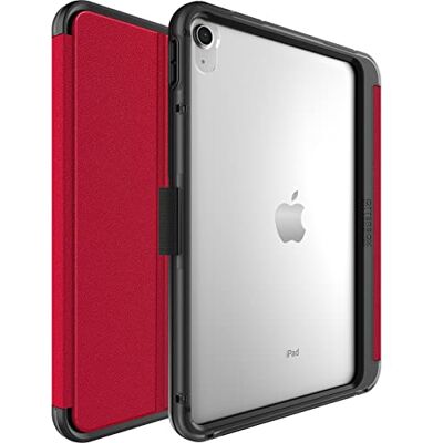 OtterBox Symmetry Folio Hülle für iPad 10. gen 2022, 11.gen 2025 (A16), stoßfeste, sturzsichere, dünne Schutzhülle, nach Militärstandard getestet, Rot OtterBox Symmetry Folio Hülle für iPad 10. gen 2022, 11.gen 2025 (A16), stoßfeste, sturzsichere, dünne Schutzhülle, nach Militärstandard getestet, Rot