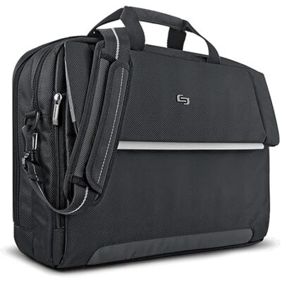 Solo New York Solo Chrysler 17,3 Zoll Laptop-Aktentasche, Schwarz, Einheitsgröße, Lvl330-4 Solo New York Solo Chrysler 17,3 Zoll Laptop-Aktentasche, Schwarz, Einheitsgröße, Lvl330-4