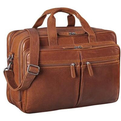 STILORD Gigantus XXL Aktentasche Leder Laptoptasche 17,3 Zoll bis 19 Zoll Sehr Große Umhängetasche Arbeitstasche Bürotasche Businesstasche Echtleder für Damen u. Herren Farbe:schwarz STILORD Gigantus XXL Aktentasche Leder Laptoptasche 17,3 Zoll bis 19 Zoll Sehr Große Umhängetasche Arbeitstasche Bürotasche Businesstasche Echtleder für Damen u. Herren Farbe:schwarz