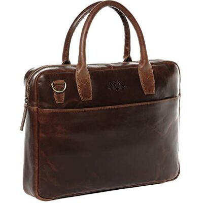 SID & VAIN große Laptoptasche schmal echt Leder 15 Zoll Laptop Business-Tasche BOSTON groß Umhängetasche Aktentasche mit Laptop-Fach Ledertasche Herren und Damen handgefertigt SID & VAIN große Laptoptasche schmal echt Leder 15 Zoll Laptop Business-Tasche BOSTON groß Umhängetasche Aktentasche mit Laptop-Fach Ledertasche Herren und Damen handgefertigt