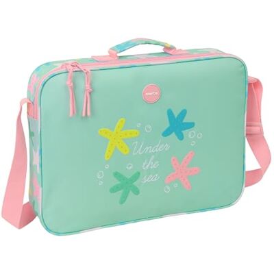safta Estrelas Tasche für die Schule, Aktentasche, Umhängetasche, bequem und vielseitig, Qualität und Widerstandsfähigkeit, 38 x 6 x 28 cm safta Estrelas Tasche für die Schule, Aktentasche, Umhängetasche, bequem und vielseitig, Qualität und Widerstandsfähigkeit, 38 x 6 x 28 cm