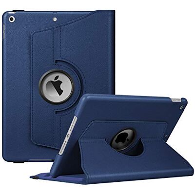 FINTIE Rotierende Hülle für iPad 9th Generation (2021) / 8th Generation (2020) / 7th Gen (2019) 10.2 Zoll 360 Grad drehbarer Ständer Cover mit Stifthalter, Auto Wake Sleep, Marineblau FINTIE Rotierende Hülle für iPad 9th Generation (2021) / 8th Generation (2020) / 7th Gen (2019) 10.2 Zoll 360 Grad drehbarer Ständer Cover mit Stifthalter, Auto Wake Sleep, Marineblau