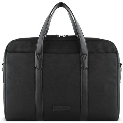 Bugatti Maro Businesstasche groß, Herren-Aktentasche aus Polyester mit Laptopfach ca. 15 Bugatti Maro Businesstasche groß, Herren-Aktentasche aus Polyester mit Laptopfach ca. 15