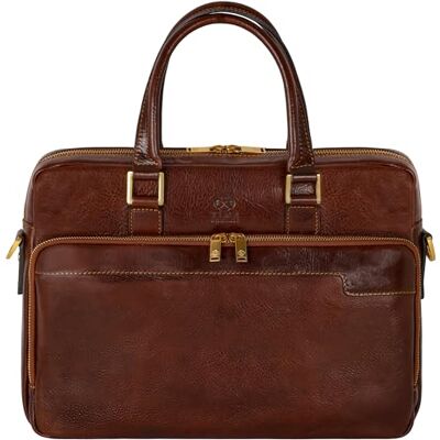Time Resistance Aktentasche Leder Laptoptasche mit Schultergurt Handgefertigt in Italien Arbeitstasche Businesstasche Umhängetasche Time Resistance Aktentasche Leder Laptoptasche mit Schultergurt Handgefertigt in Italien Arbeitstasche Businesstasche Umhängetasche