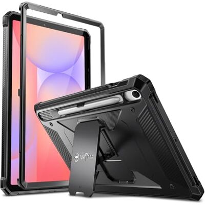 FINTIE Hülle für Samsung Galaxy Tab S10 FE/S9 FE 10.9"/S9 11", Ganzkörper-Rugged Hybrid Stand Schutzhülle mit eingebauter Schutzfolie, Schwarz FINTIE Hülle für Samsung Galaxy Tab S10 FE/S9 FE 10.9"/S9 11", Ganzkörper-Rugged Hybrid Stand Schutzhülle mit eingebauter Schutzfolie, Schwarz