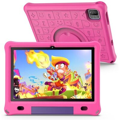 PRITOM Android 12 Tablet for Kids, 10 Inch IPS HD Large Screen, 3GB+64GB, Pre-Installed Kids Software IWAWa, Control Learning Game Education Apps, WiFi Tablet with Child-Safe Case PRITOM Android 12 Tablet for Kids, 10 Inch IPS HD Large Screen, 3GB+64GB, Pre-Installed Kids Software IWAWa, Control Learning Game Education Apps, WiFi Tablet with Child-Safe Case