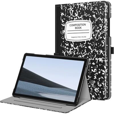FINTIE Schutzhülle für Samsung Galaxy Tab A9 Plus/A9+ 5G 11 Zoll 2023 Modell (SM-X210/X216/X218), Multi-Angle Viewing Smart Stand Back Cover mit Tasche Auto Wake/Sleep, Kompositionsbuch FINTIE Schutzhülle für Samsung Galaxy Tab A9 Plus/A9+ 5G 11 Zoll 2023 Modell (SM-X210/X216/X218), Multi-Angle Viewing Smart Stand Back Cover mit Tasche Auto Wake/Sleep, Kompositionsbuch