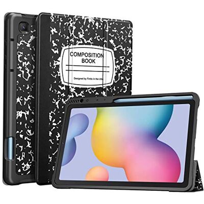 FINTIE Samsung Galaxy Tab S6 Lite 10.4 Zoll 2024/2022/2020 Slim Hülle mit integriertem S Stifthalter, Weiche TPU Rückseite mit intelligentem Ständer, Auto Sleep/Wake Funktion FINTIE Samsung Galaxy Tab S6 Lite 10.4 Zoll 2024/2022/2020 Slim Hülle mit integriertem S Stifthalter, Weiche TPU Rückseite mit intelligentem Ständer, Auto Sleep/Wake Funktion