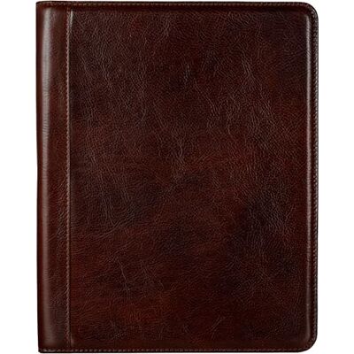 Time Resistance Lederportfolio – Dokumententasche aus Leder in Tablet-Größe – Kleine Aktentasche Made in Italy Time Resistance Lederportfolio – Dokumententasche aus Leder in Tablet-Größe – Kleine Aktentasche Made in Italy