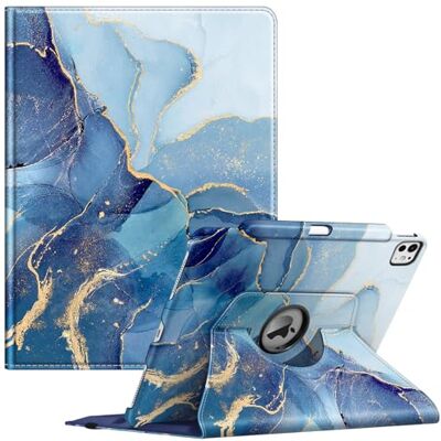 FINTIE Hülle für iPad Pro 13 Zoll (M5/M4) 2025/2024, Ozean Marmor FINTIE Hülle für iPad Pro 13 Zoll (M5/M4) 2025/2024, Ozean Marmor