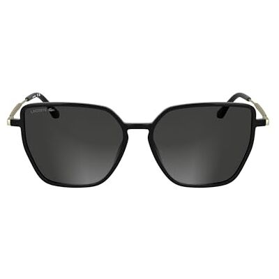 Lacoste Women's Sunglasses L6062S Black with Solid Grey Lens Lacoste Women's Sunglasses L6062S Black with Solid Grey Lens