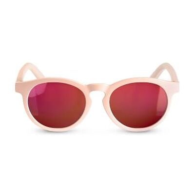 SUAVINEX , Sonnenbrille für Mädchen und Kinder von 2 bis 3 Jahren, polarisiert, UV 400-Filter, 100% UVA- und UVB-Schutz, mit Etui und Befestigungsband, flexibel und leicht, rund, Modell 2026, Rosa SUAVINEX , Sonnenbrille für Mädchen und Kinder von 2 bis 3 Jahren, polarisiert, UV 400-Filter, 100% UVA- und UVB-Schutz, mit Etui und Befestigungsband, flexibel und leicht, rund, Modell 2026, Rosa