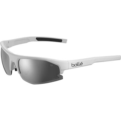 Bollé Unisex Bolt 2.0 S Sonnenbrille, Weiß, S Bollé Unisex Bolt 2.0 S Sonnenbrille, Weiß, S