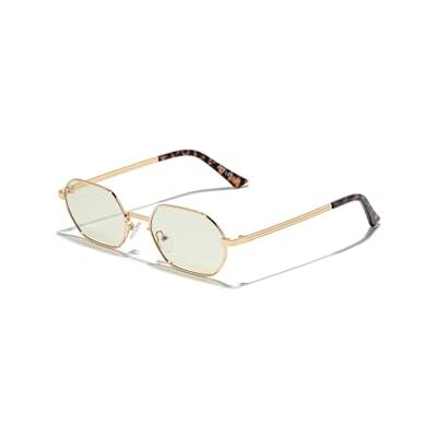 D.Franklin Sonnenbrillen Unisex Sonnenbrille mit UV- Schutzgläsern Modell Jiggy Rechteckig Für Männer und Frauen Sunglasses D.Franklin Sonnenbrillen Unisex Sonnenbrille mit UV- Schutzgläsern Modell Jiggy Rechteckig Für Männer und Frauen Sunglasses