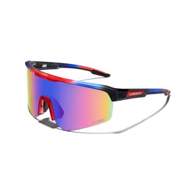 D.Franklin Sonnenbrillen Sport-Sonnenbrille mit polarisierenden Gläsern und UV-Schutz Outdoor Sports Modell hurricane Rechteckig Für Männer und Frauen Sunglasses D.Franklin Sonnenbrillen Sport-Sonnenbrille mit polarisierenden Gläsern und UV-Schutz Outdoor Sports Modell hurricane Rechteckig Für Männer und Frauen Sunglasses