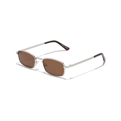 D.Franklin Sonnenbrillen Unisex Sonnenbrille mit UV- Schutzgläsern Modell Jiggy Rechteckig Für Männer und Frauen Sunglasses D.Franklin Sonnenbrillen Unisex Sonnenbrille mit UV- Schutzgläsern Modell Jiggy Rechteckig Für Männer und Frauen Sunglasses