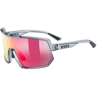 Uvex sportstyle 235 Sportbrille für Damen und Herren 100% UVA-, B, C Schutz konstraststeigernd smoke transparent one size Uvex sportstyle 235 Sportbrille für Damen und Herren 100% UVA-, B, C Schutz konstraststeigernd smoke transparent one size