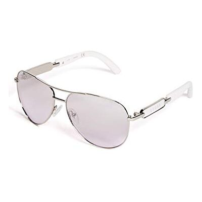 Guess Factory Damen Verspiegelte getönte Piloten-Sonnenbrille Guess Factory Damen Verspiegelte getönte Piloten-Sonnenbrille