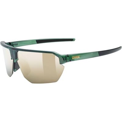 Uvex vectiv set Sportbrille, olive trans. / mir.gold, one size Uvex vectiv set Sportbrille, olive trans. / mir.gold, one size