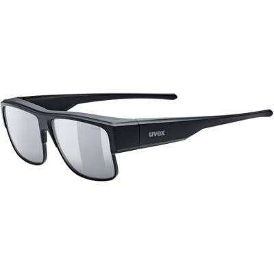 Uvex obtic P Sportbrille für Erwachsene black matt/mirror silver Uvex obtic P Sportbrille für Erwachsene black matt/mirror silver