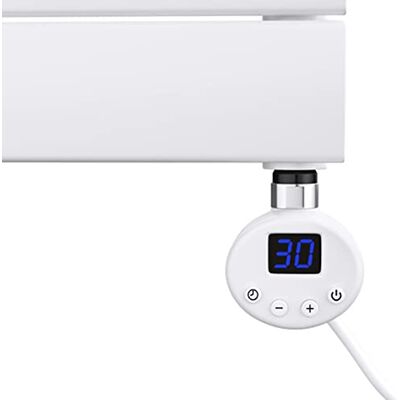 Mai & Mai Heizstab mit Thermostat 1000W Weiß Elektroheizstab mit LCD Bildschirm Heizpatrone aus Edelstahl, Heizelement für Badheizkörper Heizungen Handtuchhalter Mai & Mai Heizstab mit Thermostat 1000W Weiß Elektroheizstab mit LCD Bildschirm Heizpatrone aus Edelstahl, Heizelement für Badheizkörper Heizungen Handtuchhalter