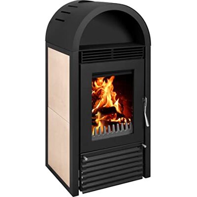 BRUNO 12,31 kW Kaminofen Marbella Beige wasserführend BRUNO 12,31 kW Kaminofen Marbella Beige wasserführend