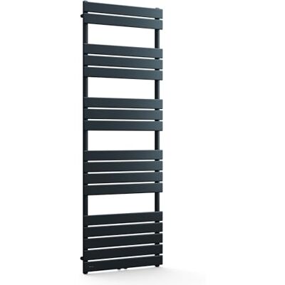 blumfeldt Badheizkörper 890 W Wandmontierter Handtuchheizkörper Mit Mittigen Anschluss, Modernes Stahl-Design, Handtuchhalter Für Badezimmer & Wohnräume, 60x180 cm, Anthrazit blumfeldt Badheizkörper 890 W Wandmontierter Handtuchheizkörper Mit Mittigen Anschluss, Modernes Stahl-Design, Handtuchhalter Für Badezimmer & Wohnräume, 60x180 cm, Anthrazit