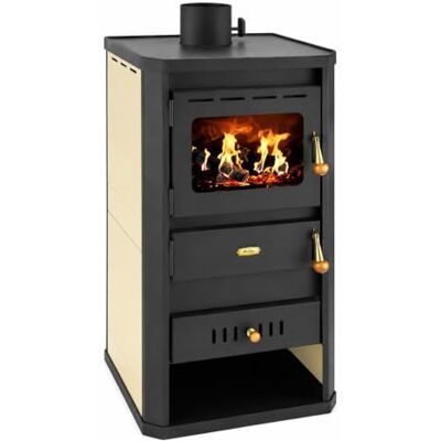 Prity Holzofen Kessel Massivkamin Zentralheizung S2 W10 Legierter Stahl, Schwarz, Holz, 79 m², 5 kW Raumheizung, 10 kW Wassererwärmung Prity Holzofen Kessel Massivkamin Zentralheizung S2 W10 Legierter Stahl, Schwarz, Holz, 79 m², 5 kW Raumheizung, 10 kW Wassererwärmung