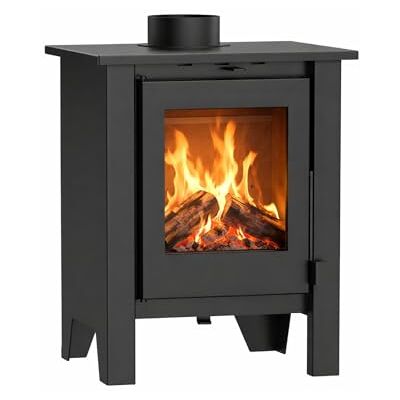 Nemaxx ® H8 Belüfteter Holzofen Kaminofen Schwarz 7,6 kW 50–90 m² – Warmluftgebläse Tangentiallüfter 2 Stufen – Primär-/Sekundärluft – EEK A 76% Ø 150 mm – Vermiculite-Auskleidung – Keramikglas 850 °C Nemaxx ® H8 Belüfteter Holzofen Kaminofen Schwarz 7,6 kW 50–90 m² – Warmluftgebläse Tangentiallüfter 2 Stufen – Primär-/Sekundärluft – EEK A 76% Ø 150 mm – Vermiculite-Auskleidung – Keramikglas 850 °C