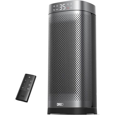DREO 16 Inch Electric Heater, Energy Efficient Space Heaters with Thermostat, 70° Oscillating Remote Control 3 Mode Tip-over & Overheat Protection, Silent Ceramic Fan Heater for Home DREO 16 Inch Electric Heater, Energy Efficient Space Heaters with Thermostat, 70° Oscillating Remote Control 3 Mode Tip-over & Overheat Protection, Silent Ceramic Fan Heater for Home