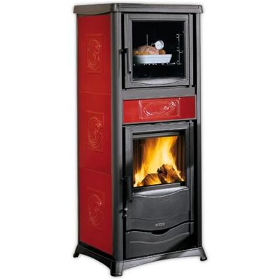 La Nordica Holzofen TERMOROSSELLA PLUS FORNO DSA.16 11,1 kW Bordeaux La Nordica Holzofen TERMOROSSELLA PLUS FORNO DSA.16 11,1 kW Bordeaux