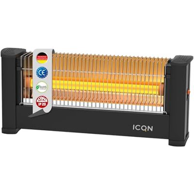 ICQN IQ.0900.APW 900 W Schwarz - Heizung ICQN IQ.0900.APW 900 W Schwarz - Heizung