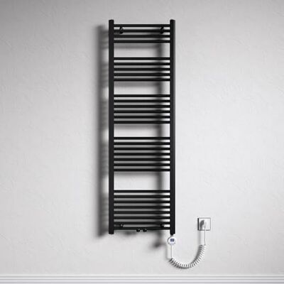 Mai & Mai Badheizkörper Handtuchheizkörper 60x160 cm matt Anthrazit Badheizung Heizkörper bad mit Heizstab 800W, Handtuchwärmer für Strom, Röhrenheizkörper Seitenanschluss Mai & Mai Badheizkörper Handtuchheizkörper 60x160 cm matt Anthrazit Badheizung Heizkörper bad mit Heizstab 800W, Handtuchwärmer für Strom, Röhrenheizkörper Seitenanschluss