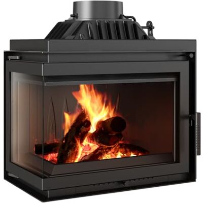 kratki Kamineinsatz Gusseisen Simple 8kW Holzofen Eck Links Ø150 BImSchV 2 kratki Kamineinsatz Gusseisen Simple 8kW Holzofen Eck Links Ø150 BImSchV 2