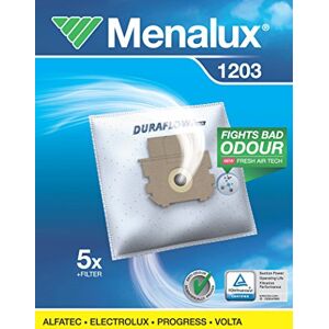 Menalux 1203, Duraflow, 5 Staubbeutel, Weiß Menalux 1203, Duraflow, 5 Staubbeutel, Weiß
