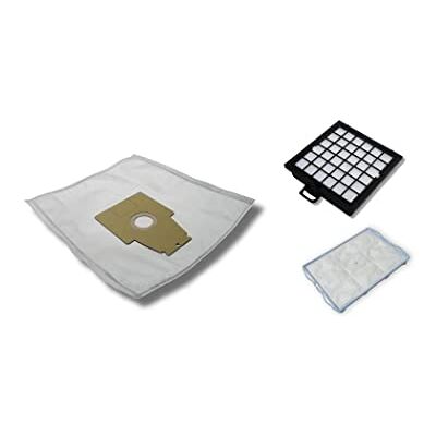 Kallefornia 4 Staubsaugerbeutel K31 + HEPA und Motor Filter-Set geeignet für Bosch BSG81466/14 Set Motorschutzfilter Staubbeutel HEPA Filterset Kallefornia 4 Staubsaugerbeutel K31 + HEPA und Motor Filter-Set geeignet für Bosch BSG81466/14 Set Motorschutzfilter Staubbeutel HEPA Filterset
