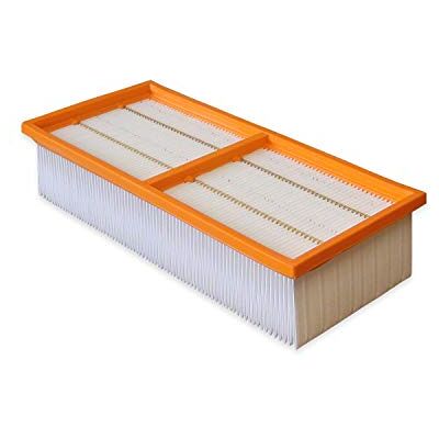 Kallefornia waschbarer PES Filter für Kärcher NT 65/2 Tact² / Tc Flachfaltenfilter Tact2 K747 Staubklasse M ideal für die Baustelle Kallefornia waschbarer PES Filter für Kärcher NT 65/2 Tact² / Tc Flachfaltenfilter Tact2 K747 Staubklasse M ideal für die Baustelle