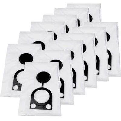 Generic 12 Stück Staubsaugerbeutel geeignet für METABO ASA 32L Bosch 2605411167 AR-1225 ASR 25L SC HS A-1432 EWSR FBV 20 Generic 12 Stück Staubsaugerbeutel geeignet für METABO ASA 32L Bosch 2605411167 AR-1225 ASR 25L SC HS A-1432 EWSR FBV 20