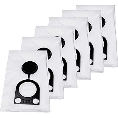 Generic 6 Stück Staubsaugerbeutel geeignet für METABO ASA 32L Bosch 2605411167 AR-1225 ASR 25L SC HS A-1432 EWSR FBV 20 Generic 6 Stück Staubsaugerbeutel geeignet für METABO ASA 32L Bosch 2605411167 AR-1225 ASR 25L SC HS A-1432 EWSR FBV 20