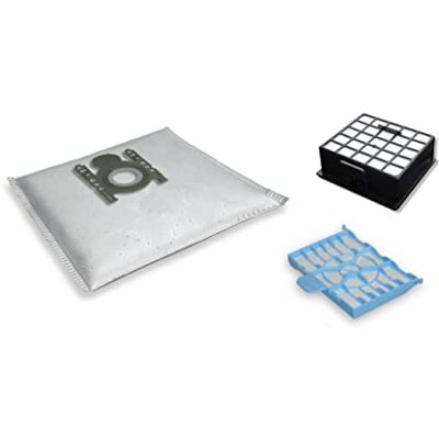 Kallefornia 20 Staubsaugerbeutel K28 + HEPA Motor Filter-Set geeignet für Siemens Z1.0 VSZ1NA100/03 Set Motorschutzfilter Staubbeutel HEPA Filterset Kallefornia 20 Staubsaugerbeutel K28 + HEPA Motor Filter-Set geeignet für Siemens Z1.0 VSZ1NA100/03 Set Motorschutzfilter Staubbeutel HEPA Filterset