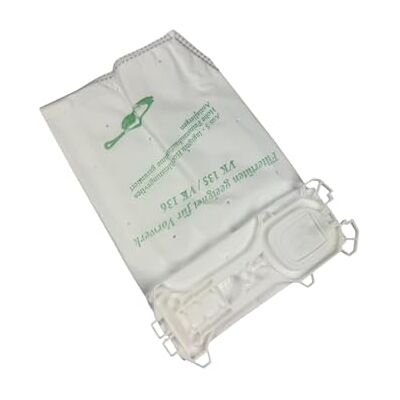 daniclean © 6 Vlies Staubsaugerbeutel passend für Vorwerk Kobold VK135 VK136 VK 135 VK 136 daniclean © 6 Vlies Staubsaugerbeutel passend für Vorwerk Kobold VK135 VK136 VK 135 VK 136