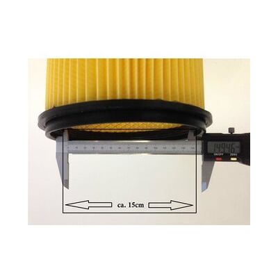 Grizzly Tools Filter Lamellenfilter Luftfilter Patronenfilter Kartuschenfilter Filterpatrone für Nass Trockensauger, waschbar Grizzly Tools Filter Lamellenfilter Luftfilter Patronenfilter Kartuschenfilter Filterpatrone für Nass Trockensauger, waschbar