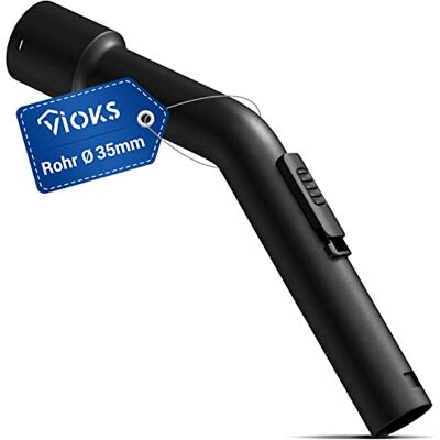 VIOKS Handgriff Ersatz für Miele 3565460 35mm Rohr-Ø Schlauchgriff Saugergriff Staubsaugerzubehör Staubsaugerersatzteil Griffstück Griff Griffrohr für Staubsaugerschlauch VIOKS Handgriff Ersatz für Miele 3565460 35mm Rohr-Ø Schlauchgriff Saugergriff Staubsaugerzubehör Staubsaugerersatzteil Griffstück Griff Griffrohr für Staubsaugerschlauch