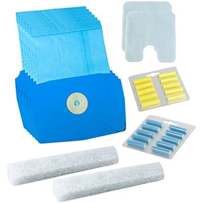 JaTop 20 Staubsaugerbeutel plus Filter Set 2 Motorfilter und 2 Abluftfilter 2 Duft passend zu Lux Electrolux D748, D765, D768, D770, D795 Royal in Premium Qualität JaTop 20 Staubsaugerbeutel plus Filter Set 2 Motorfilter und 2 Abluftfilter 2 Duft passend zu Lux Electrolux D748, D765, D768, D770, D795 Royal in Premium Qualität