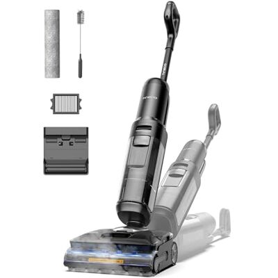 Tineco FLOOR ONE S7 Stretch Steam Nass Trockensauger 160 °C HyperSteam Dampfreiniger, 80 Min Laufzeit, DualBlock Anti-Tangle, FlashDry Selbstreinigung, Dreiseitige Kantenreinigung, hartnäckige Flecken Tineco FLOOR ONE S7 Stretch Steam Nass Trockensauger 160 °C HyperSteam Dampfreiniger, 80 Min Laufzeit, DualBlock Anti-Tangle, FlashDry Selbstreinigung, Dreiseitige Kantenreinigung, hartnäckige Flecken