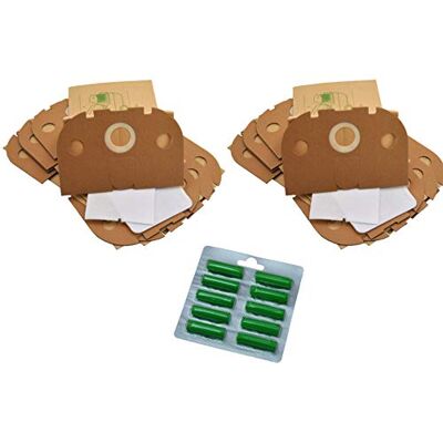 LeaBen 20 Staubsaugerbeutel + 20 Duftstäbchen geeignet für Vorwerk Tiger 250 251, 252 LeaBen 20 Staubsaugerbeutel + 20 Duftstäbchen geeignet für Vorwerk Tiger 250 251, 252