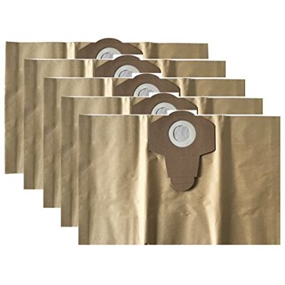 Grizzly Tools 5 Staubsaugerbeutel / Schmutzfangsack / Staubbeutel passend für TOPCRAFT ALDI Nass Trocken Sauger 20 Liter Grizzly Tools 5 Staubsaugerbeutel / Schmutzfangsack / Staubbeutel passend für TOPCRAFT ALDI Nass Trocken Sauger 20 Liter