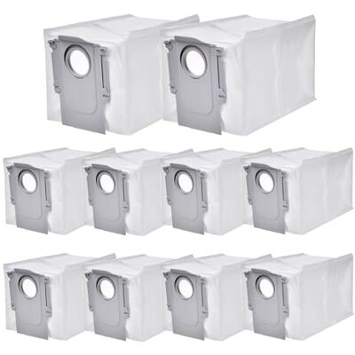 Ecnaka Q Revo Staubbeutel für Roborock 10 Stück Staubsaugerbeutel für Roborock Q Revo/ Qrevo Pro/ Qrevo S/ Saros 10R Zubehör Saugroboter Beutel Dust Bag Großer Kapazität Ersatzbeutel Filterbeutel Ersatzteile Ecnaka Q Revo Staubbeutel für Roborock 10 Stück Staubsaugerbeutel für Roborock Q Revo/ Qrevo Pro/ Qrevo S/ Saros 10R Zubehör Saugroboter Beutel Dust Bag Großer Kapazität Ersatzbeutel Filterbeutel Ersatzteile